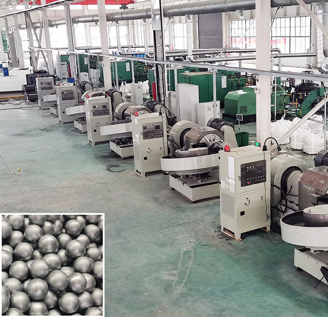 Horizontal Ball Polishing Machine