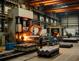 Medium & Heavy Shaft Forging