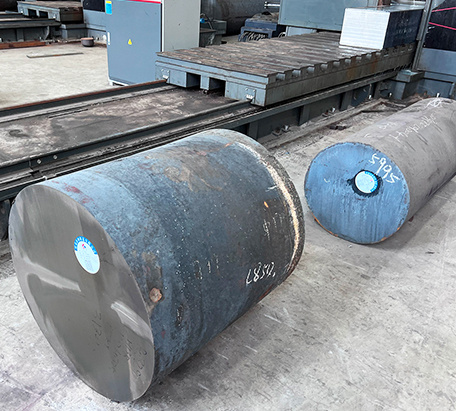 Quality Carbon Structural Steel Forged Round‑Bar Forgings